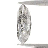 Natural Loose Kite Diamond, Salt And Pepper Kite Diamond, Natural Loose Diamond, Kite Rose Cut Diamond, Kite Cut, 0.96 CT Kite Shape KDL2757