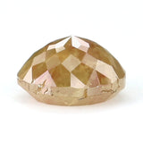 Natural Loose Rose Cut Brown Color Diamond 1.31 CT 6.45 MM Round Rose Cut Shape Diamond L9750