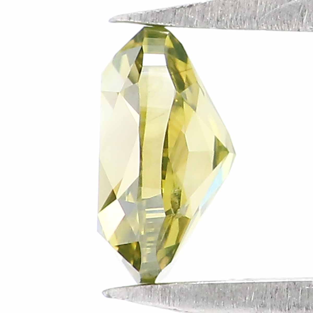 Natural Loose Oval Diamond Green Color 0.58 CT 5.77 MM Oval Rose Cut Shape Diamond L2490