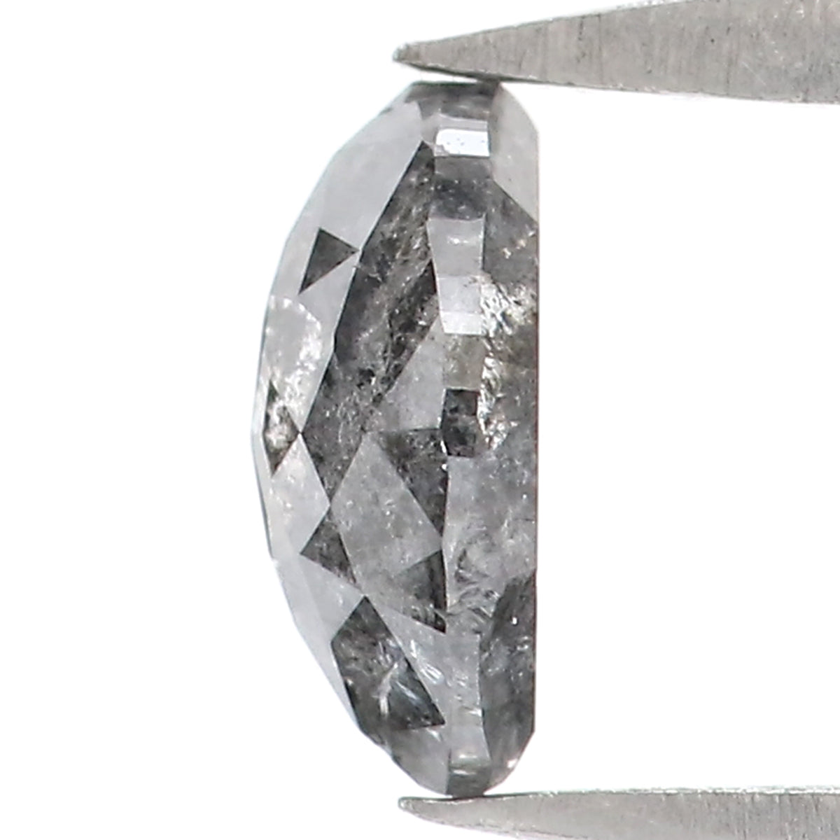 0.39 CT Natural Loose Marquise Shape Diamond Salt And Pepper Marquise Rose Cut Diamond 5.70 MM Black Grey Color Marquise Cut Diamond LQ8833