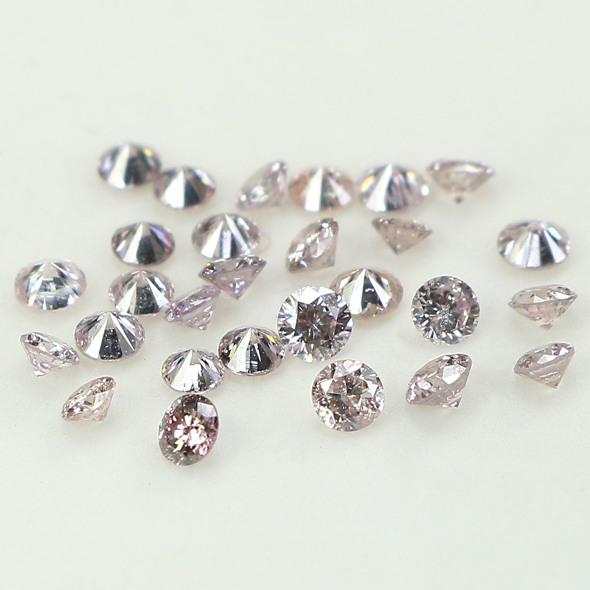 0.81 Ct Natural Loose Round Brilliant Cut Diamond Pink Color Round Cut Diamond 1.70 MM Natural Diamond Pink Color Round Shape Diamond LQ954