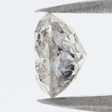Natural Loose Round Rose Cut Diamond White - G Color 0.91 CT 5.79 MM Round Shape Rose Cut Diamond L2617