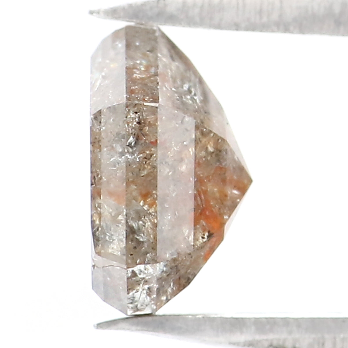 1.05 CT Natural Loose Shield Shape Diamond Brown Color Shield Cut Diamond 6.55 MM Natural Loose Brown Diamond Shield Rose Cut Diamond LQ9237