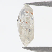 Natural Loose Kite Diamond White-H Color 0.60 CT 6.82 MM Kite Shape Rose Cut Diamond KDL2578