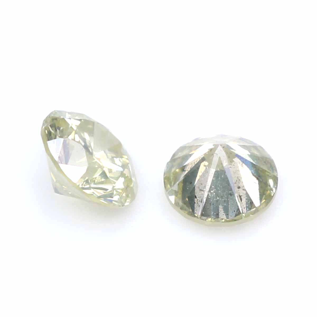 Natural Loose Round Brilliant Cut Diamond White - J Color 0.38 CT 3.50 MM Round Shape Diamond L2002