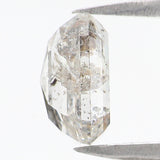 Natural Loose Emerald Diamond White - G Color 1.57 CT 7.28 MM Emerald Shape Rose Cut Diamond KDL2584