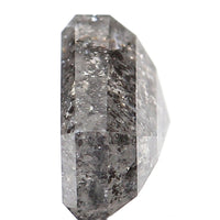 1.09 CT Natural Loose Diamond, Shield Cut Diamond, Salt And Pepper Diamond, Black Diamond , Grey Diamond, Antique Rose Cut Diamond KDL253