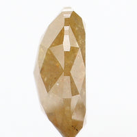 0.69 Ct Natural Loose Diamond, Oval Diamond, Yellow Diamond, Antique Diamond, Oval Cut Diamond, Rustic Diamond, Real Diamond KDK2299