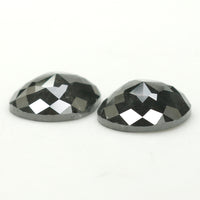 3.70 Ct Natural Loose Diamond, Oval Diamond, Black Diamond, Grey Diamond, Salt And Pepper Diamond, Antique Diamond, Real Diamond KDL5162