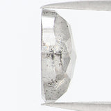 Natural Loose Oval Salt And Pepper Color Diamond 1.03 CT 7.00 MM Oval Shape Rose Cut Diamond KDL1098