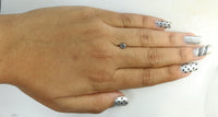 0.62 Ct Natural Loose Diamond Round Black Grey Salt And Pepper Color I3 Clarity 4.80 MM KDL8460