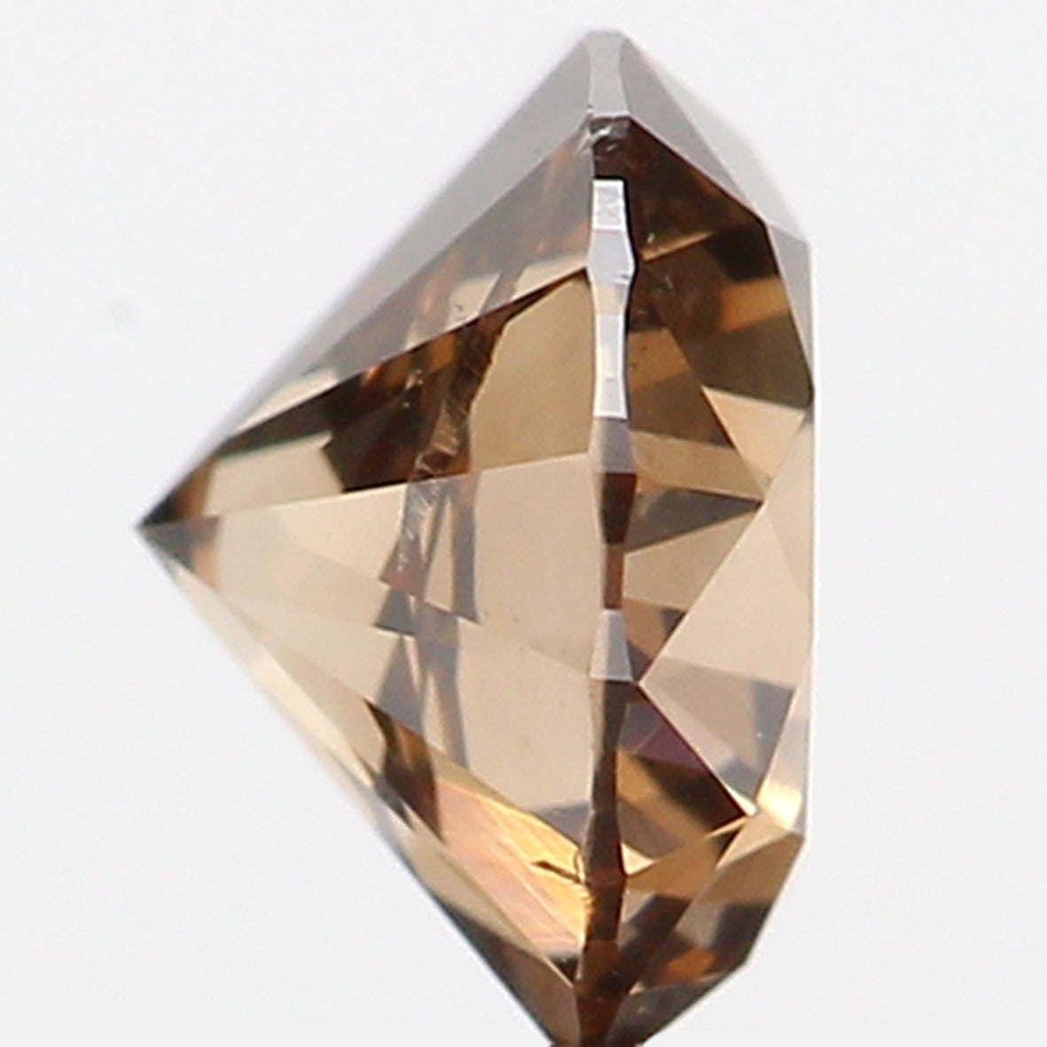 0.33 Ct Natural Loose Round Shape Diamond Brown Color Round Cut Diamond 4.30 MM Natural Loose Brown Color Round Brilliant Cut Diamond LQ485