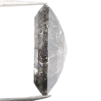 0.96 CT Natural Loose Diamond, Salt And Pepper Diamond, Kite Cut Diamond, Black Diamond, Grey Diamond, Geometric Rose Cut Diamond KDL221