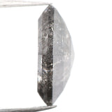 0.96 CT Natural Loose Diamond, Salt And Pepper Diamond, Kite Cut Diamond, Black Diamond, Grey Diamond, Geometric Rose Cut Diamond KDL221