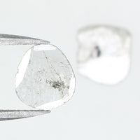 0.63 Ct Natural Loose Diamond, Slice Diamond, Gray Diamond, Real Diamond, Polki Diamond, Real Diamond, Irregular Diamond KR2249