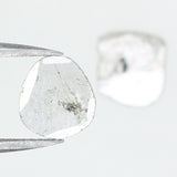 0.63 Ct Natural Loose Diamond, Slice Diamond, Gray Diamond, Real Diamond, Polki Diamond, Real Diamond, Irregular Diamond KR2249