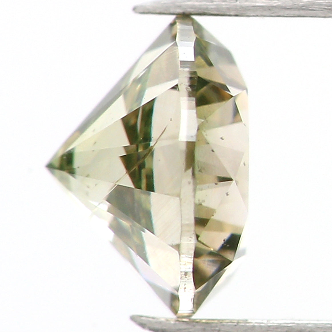 0.43 Ct Natural Loose Round Shape Diamond Green Color Round Cut Diamond 4.70 MM Natural Green Diamond Round Brilliant Cut Diamond LQ548