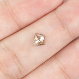 0.63 CT Natural Loose Diamond, Pentagon Diamond, Brown Diamond, Rustic Diamond, Pentagon Cut Diamond, Fancy Brown Diamond, L044