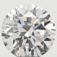 0.14 Ct Natural Loose Diamond, White Diamond, Round Diamond, Round Brilliant Cut Diamond, Sparkling Diamond, Rustic Diamond KDL5107