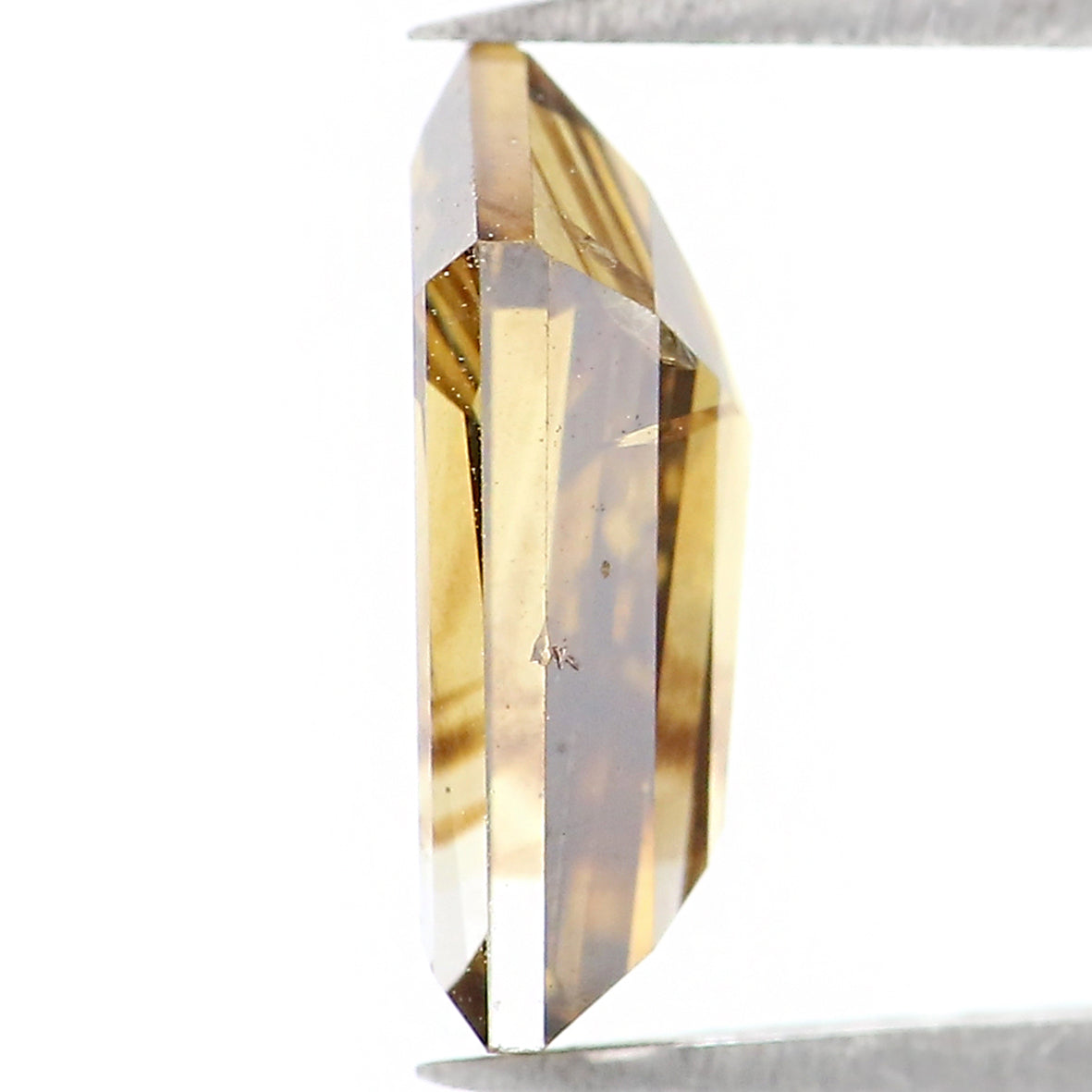 1.28 CT Natural Loose Shield Shape Diamond Brown Color Shield Cut Diamond 9.10 MM Natural Loose Brown Diamond Shield Rose Cut Diamond QL1826