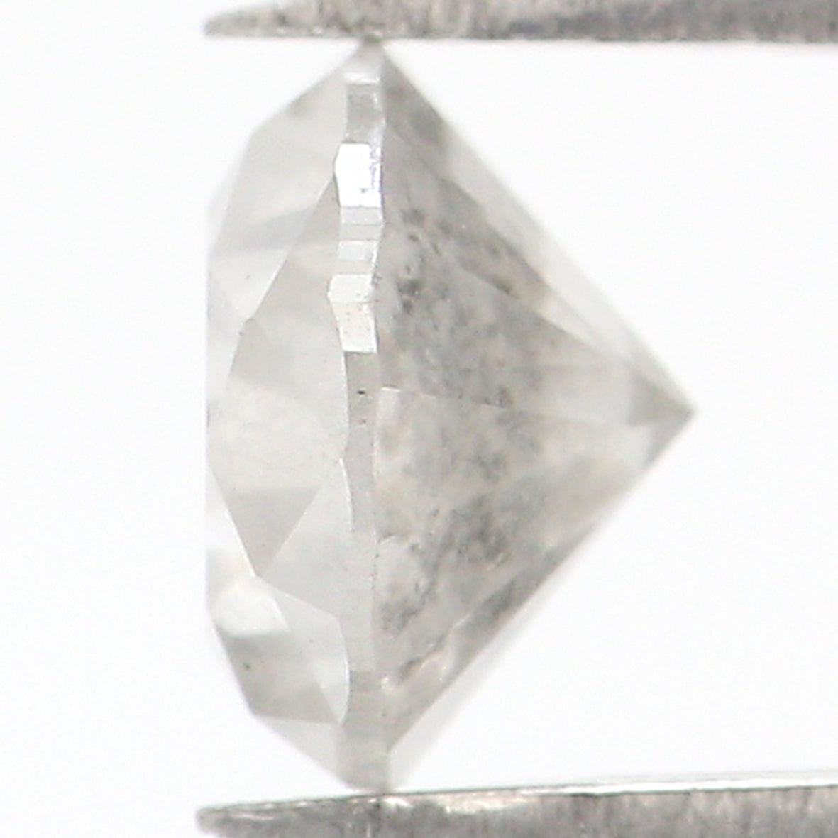 0.51 Ct Natural Loose Round Shape Diamond Milky White Color Round Cut Diamond 4.80 MM Natural White Color Round Brilliant Cut Diamond KQ1973