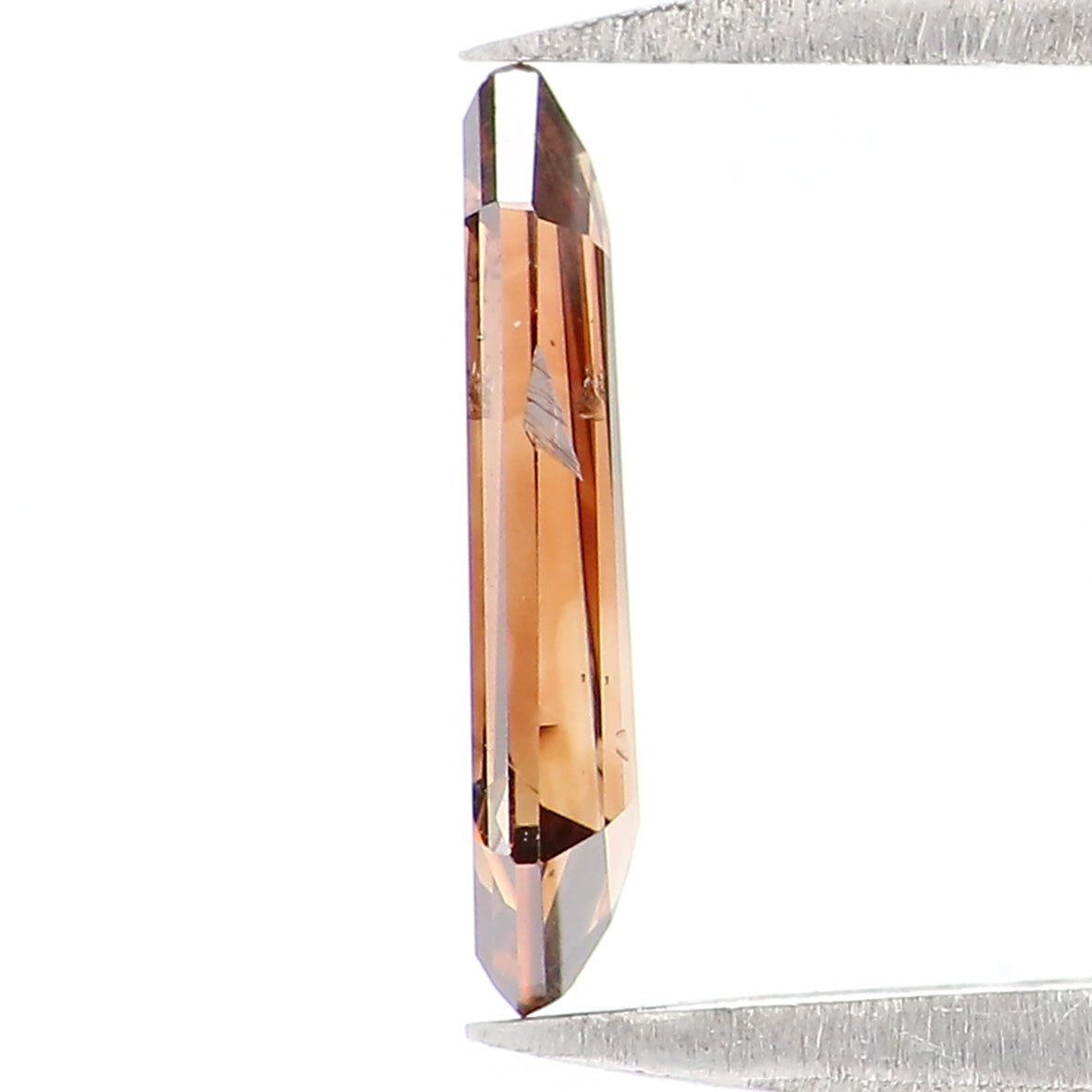 0.50 CT Natural Loose Shield Shape Diamond Brown Color Shield Cut Diamond 9.10 MM Natural Loose Brown Color Shield Rose Cut Diamond QL1613
