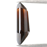 Natural Loose Shield Brown Color Diamond 1.84 CT 11.55 MM Shield Shape Rose Cut Diamond KDL1872