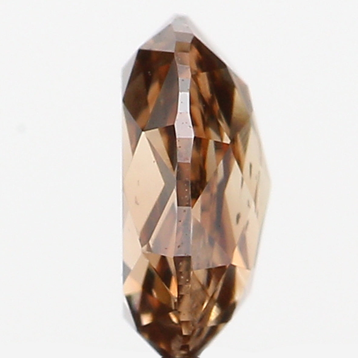 0.25 Ct Natural Loose Diamond, Oval Diamond, Brown Diamond, Antique Diamond, Rustic Diamond, Polished Diamond, Real Diamond L487