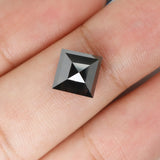 3.28 Ct Natural Loose Diamond, Kite Cut Diamond, Black Color Diamond, Rose Cut Diamond, Rustic Diamond, Real Diamond KDL9504