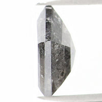 Natural Loose Pentagon Salt And Pepper Diamond Black Grey Color 0.98 CT 7.00 MM Pentagon Rose Cut Diamond KDL1222