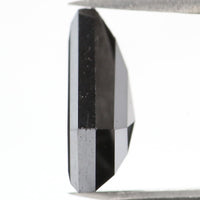 IGI Certified Natural Loose Pentagon Black Color Diamond 5.22 CT 12.25 MM Pentagon Step Cut Diamond KDL1898
