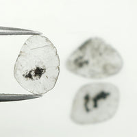 1.44 Ct Natural Loose Diamond, Slice Diamond, Gray Diamond, Real Diamond, Polki Diamond, Real Diamond, Irregular Diamond L9835
