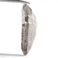 0.41 CT Natural Loose Diamond, Salt And Pepper Diamond, Kite Cut Diamond, Black Diamond, Grey Diamond, Geometric Rose Cut Diamond L223