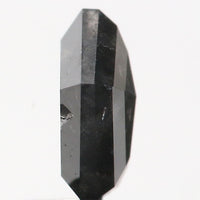0.97 CT Natural Loose Diamond Pentagon Black Grey Salt And Pepper Color 6.85 MM KDL9320