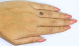 Natural Loose Emerald Shape Brown Color Diamond 1.38 CT 6.65 MM Emerald Shape Rose Cut Diamond L7204
