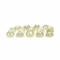 Natural Loose Rose Cut Grey Greenish Diamond Color 2.06 CT 2.60 MM Round Rose Cut Shape Diamond L5181