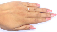 Natural Loose Rough White-F Color Diamond 1.34 CT 6.40 MM Rough Irregular Cut Diamond KDL2484