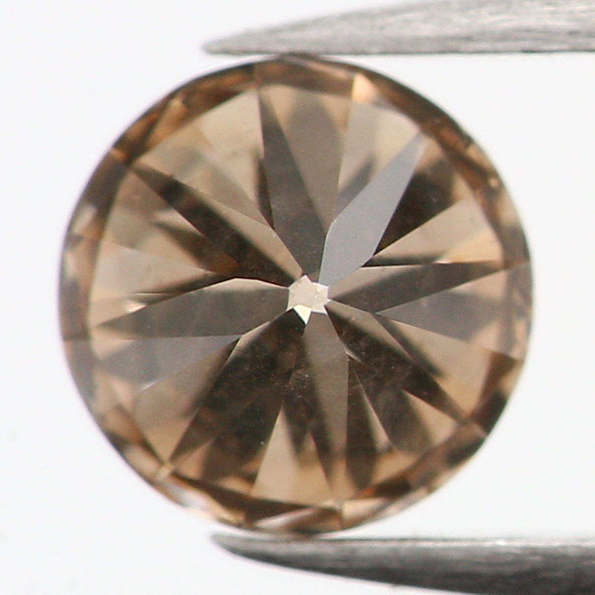 0.32 Ct Natural Loose Round Shape Diamond Brown Color Round Cut Diamond 4.25 MM Natural Loose Brown Color Round Brilliant Cut Diamond LQ838