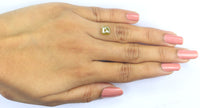 Natural Loose Radiant Yellow Color Diamond 2.27 CT 7.00 MM Radiant Shape Rose Cut Diamond L6550