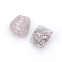 Natural Loose Rough Diamond Grey Color 1.70 CT 5.05 MM Rough Irregular Shape Diamond KR2253
