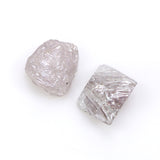 Natural Loose Rough Diamond Grey Color 1.70 CT 5.05 MM Rough Irregular Shape Diamond KR2253