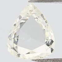 Natural Loose Pear White-I Color Diamond 0.39 CT 6.10 MM Pear Shape Rose Cut Diamond L1579