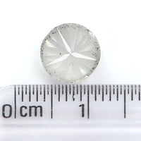 Natural Loose Round Diamond Grey Color 2.56 CT 8.21 MM Round Brilliant Cut Diamond KDL2517
