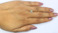 Natural Loose Round Brilliant Cut Diamond White - H Color 1.25 CT 6.45 MM Round Shape Brilliant Cut Diamond KDL2646