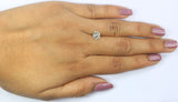 Natural Loose Round Brilliant Cut Diamond White - H Color 1.25 CT 6.45 MM Round Shape Brilliant Cut Diamond KDL2646