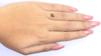 Natural Loose Cushion Brown Color Diamond 0.78 CT 5.40 MM Cushion Shape Rose Cut Diamond L334