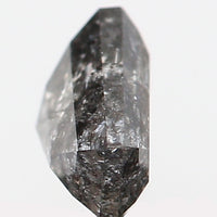 0.28 CT Natural Loose Diamond, Shield Cut Diamond, Salt And Pepper Diamond, Black Diamond, Grey Diamond, Antique Rose Cut Diamond KDL440
