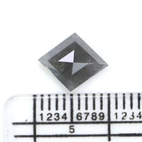 Natural Loose Kite Diamond Grey Color 1.50 CT 9.60 MM Kite Shape Rose Cut Diamond KDK2049