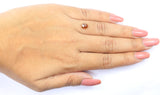 Natural Loose Emerald Shape Brown Color Diamond 0.94 CT 5.85 MM Emerald Shape Rose Cut Diamond L9192