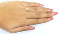 Natural Loose Pear Yellow Color Diamond 1.44 CT 8.30 MM Pear Shape Rose Cut Diamond KDL5188